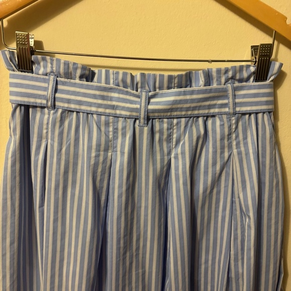 H&M Light Blue Striped A-Line Skirt - Picture 4 of 10